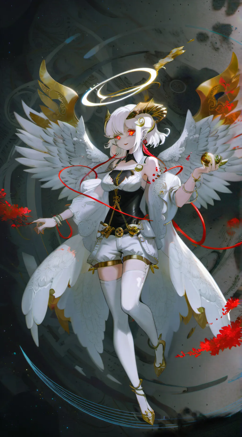 ai character: Overlord meeting  background