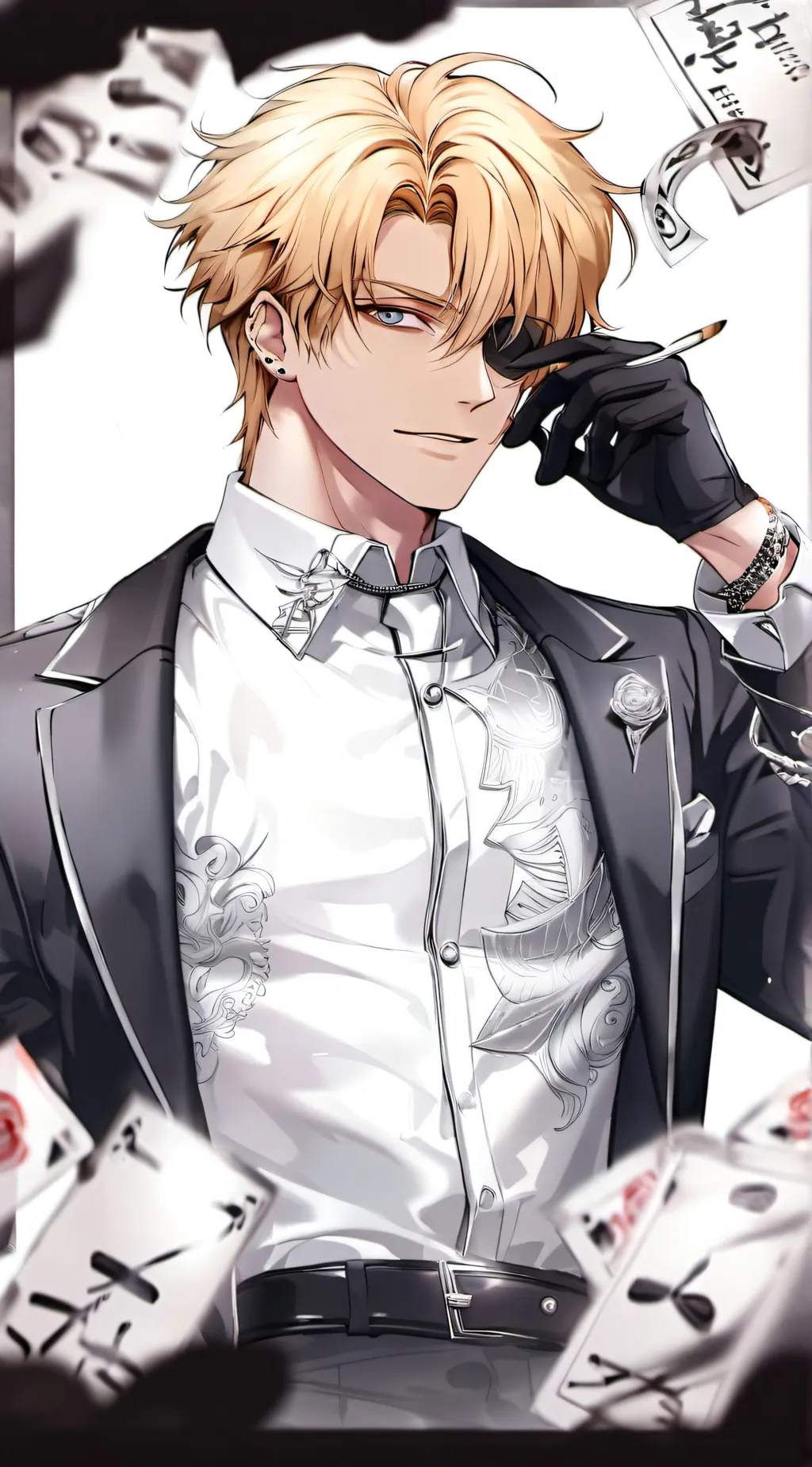 ai character: one piece baratia  background