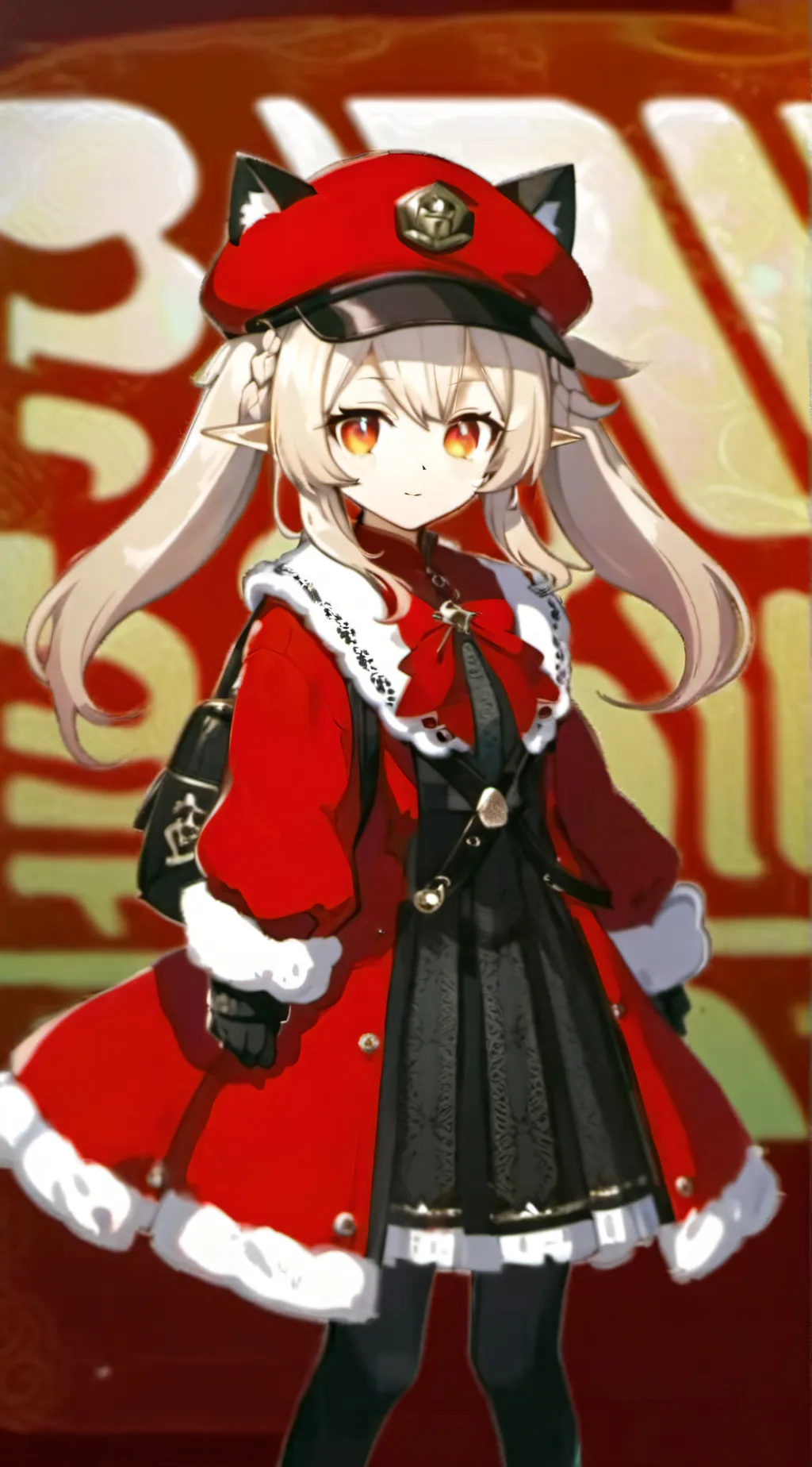 ai character: puppet boy trend background