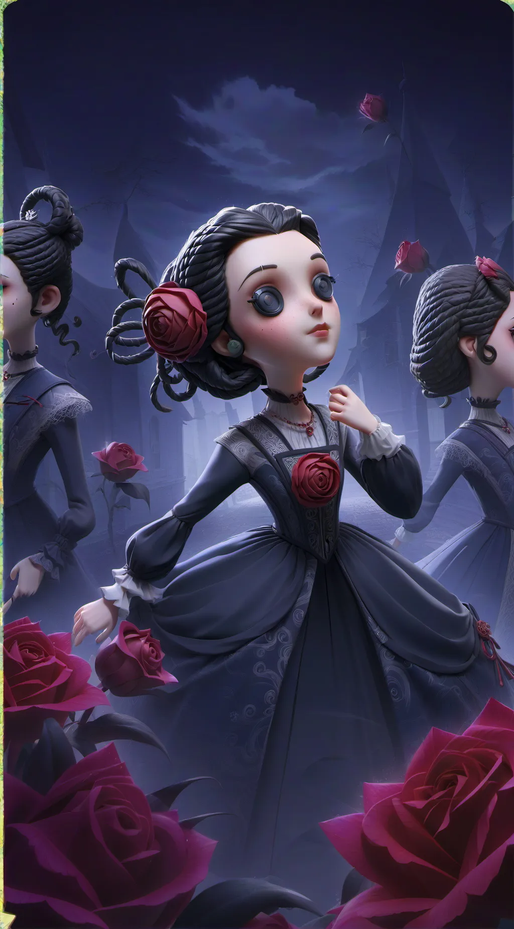 ai character: Scarlett background