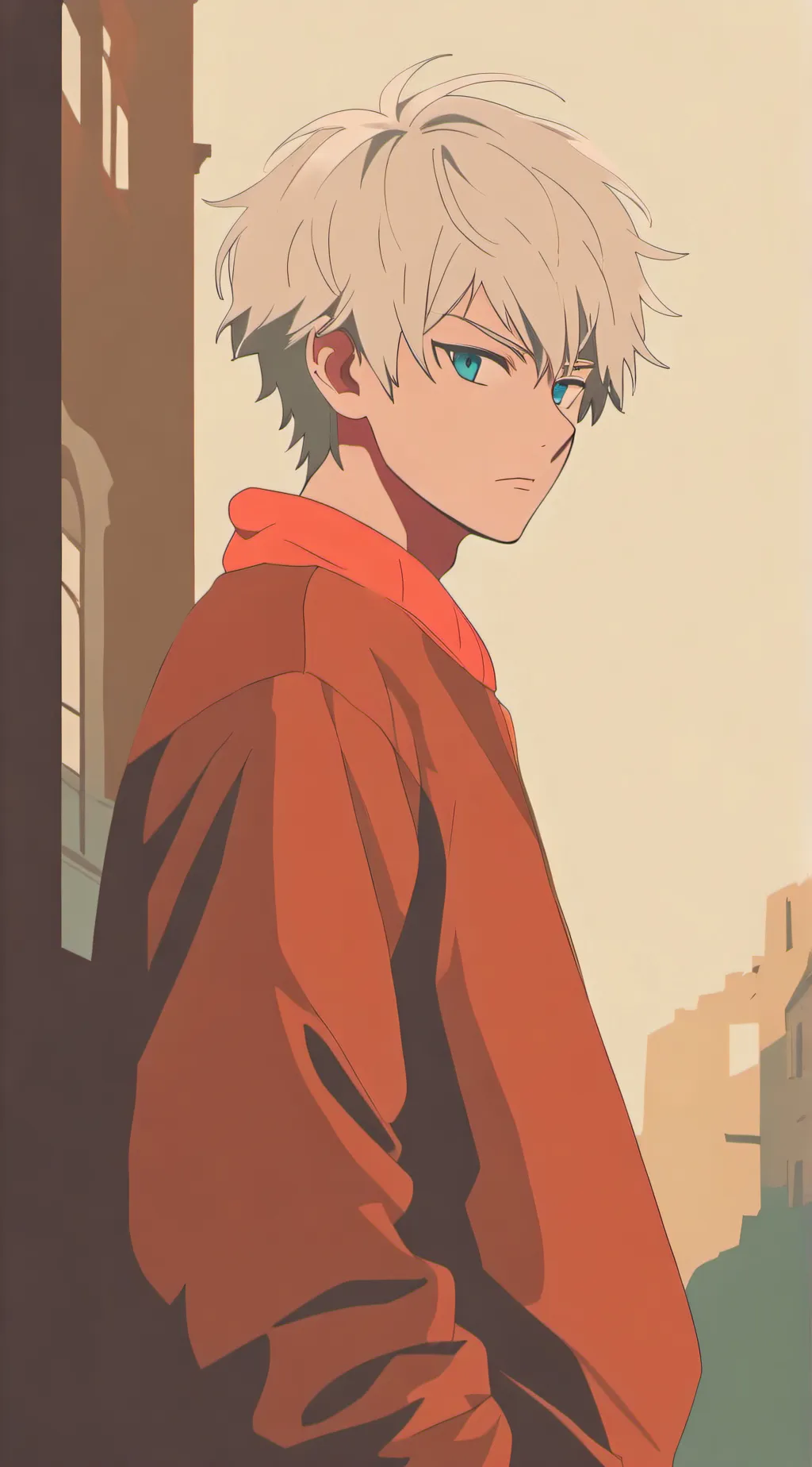 ai character: Katsuki Bakugo background