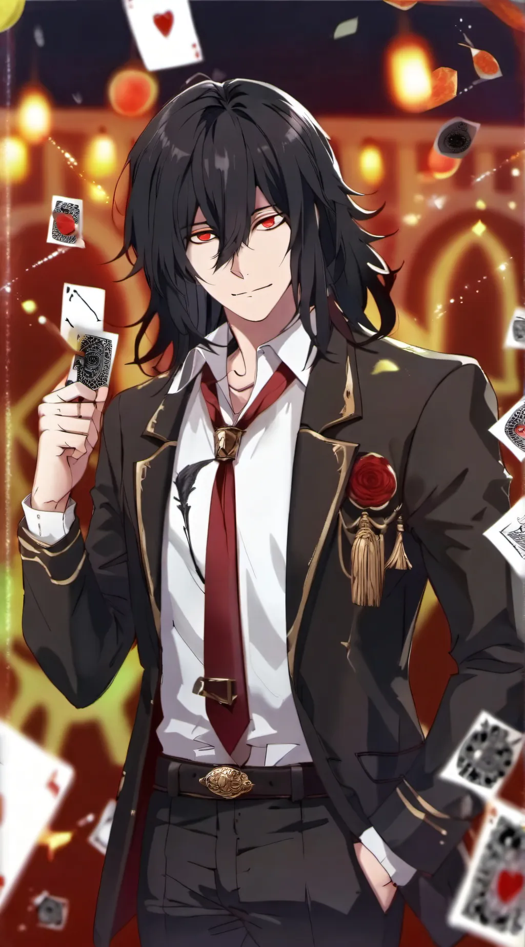 ai character: Evan background