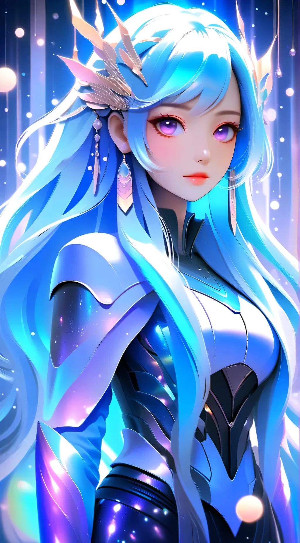 ai character: Azura background