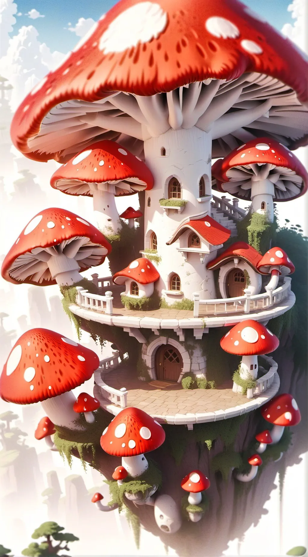 ai character: the smurf background