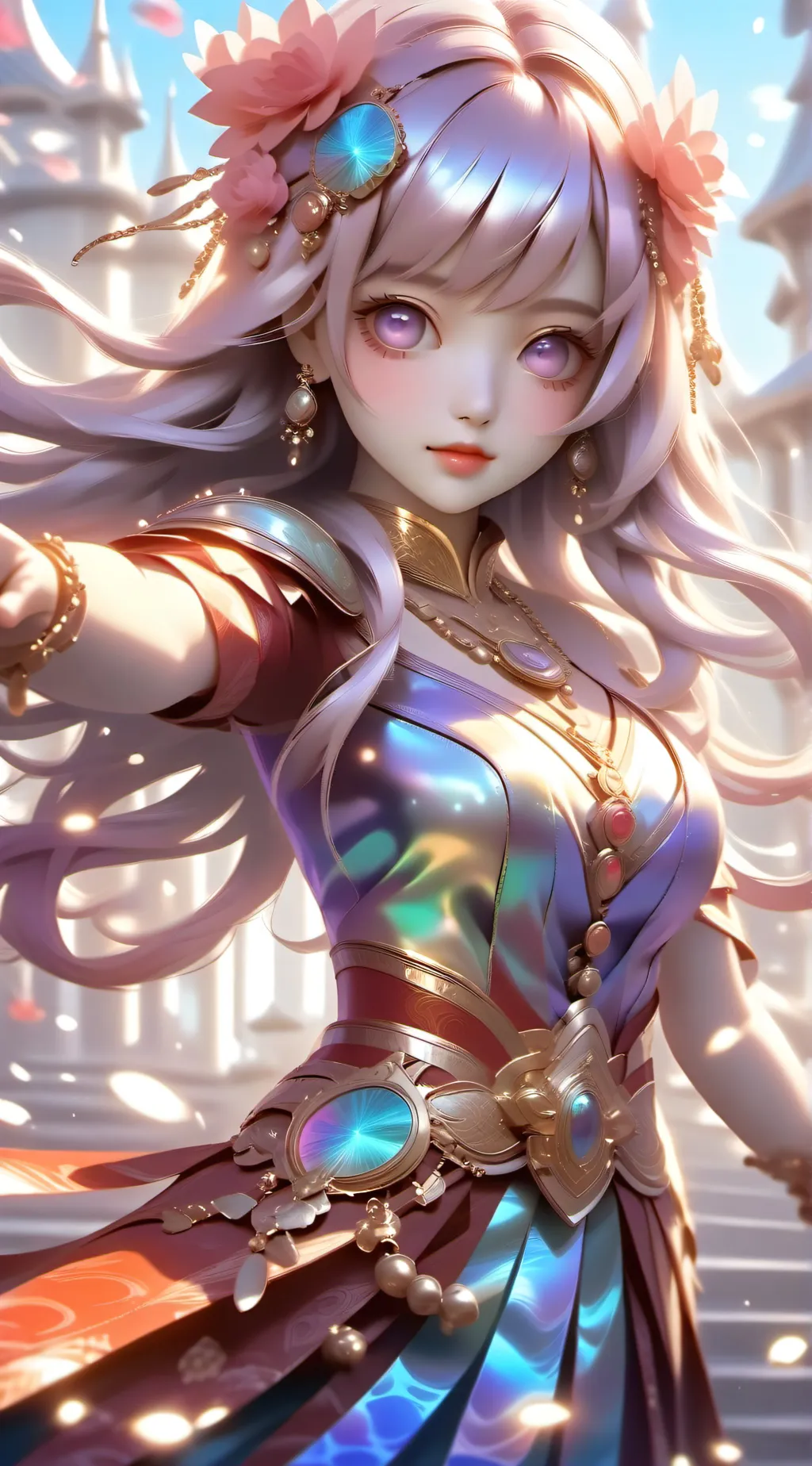 ai character: Ali  background