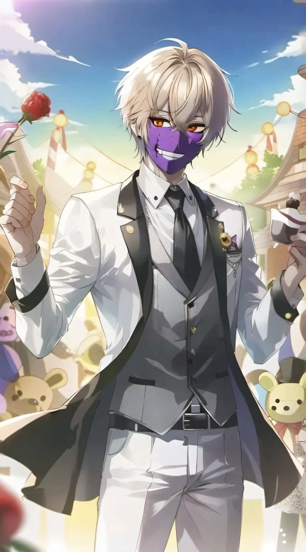 ai character: William afton  background