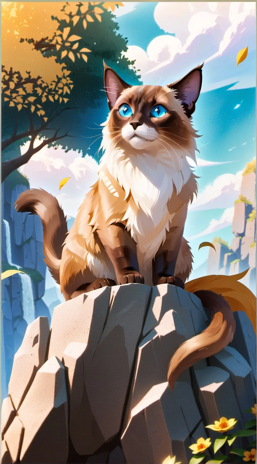 ai character: Willowstar background