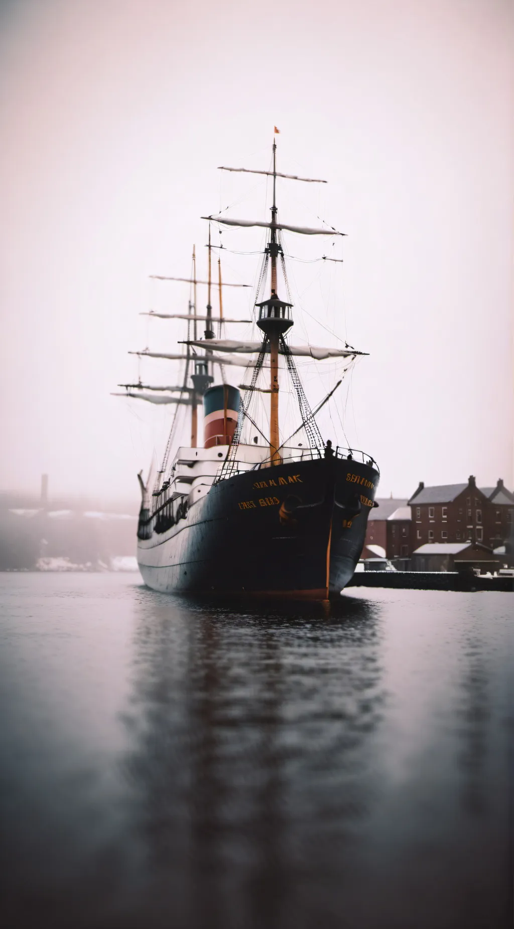 ai character: S.S. Mont-Blanc background