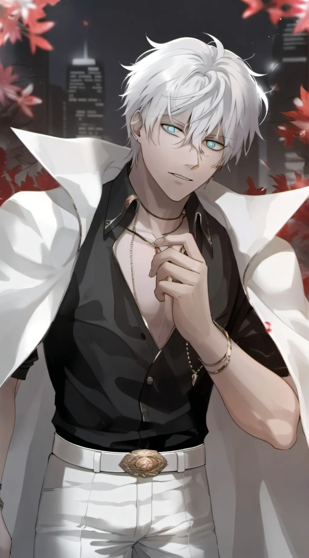 ai character: gojo background