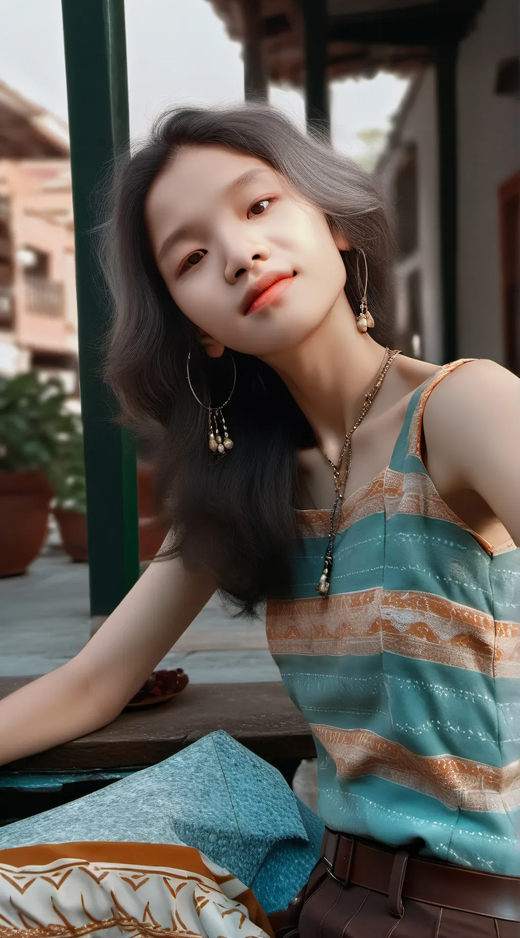 ai character: rhea background