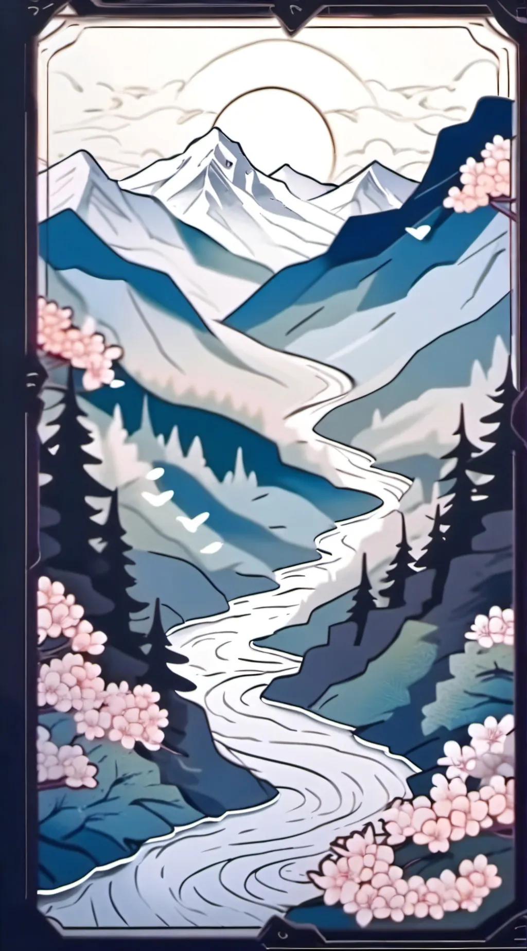 ai character: Alastor × lucifer background