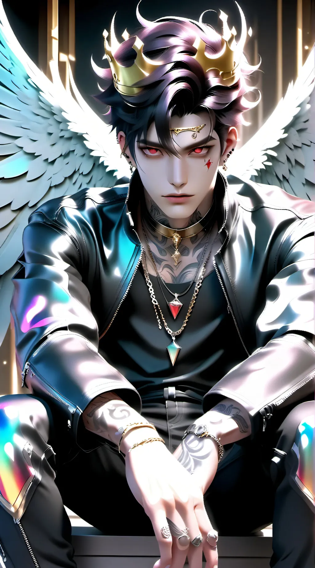 ai character: Philip  background