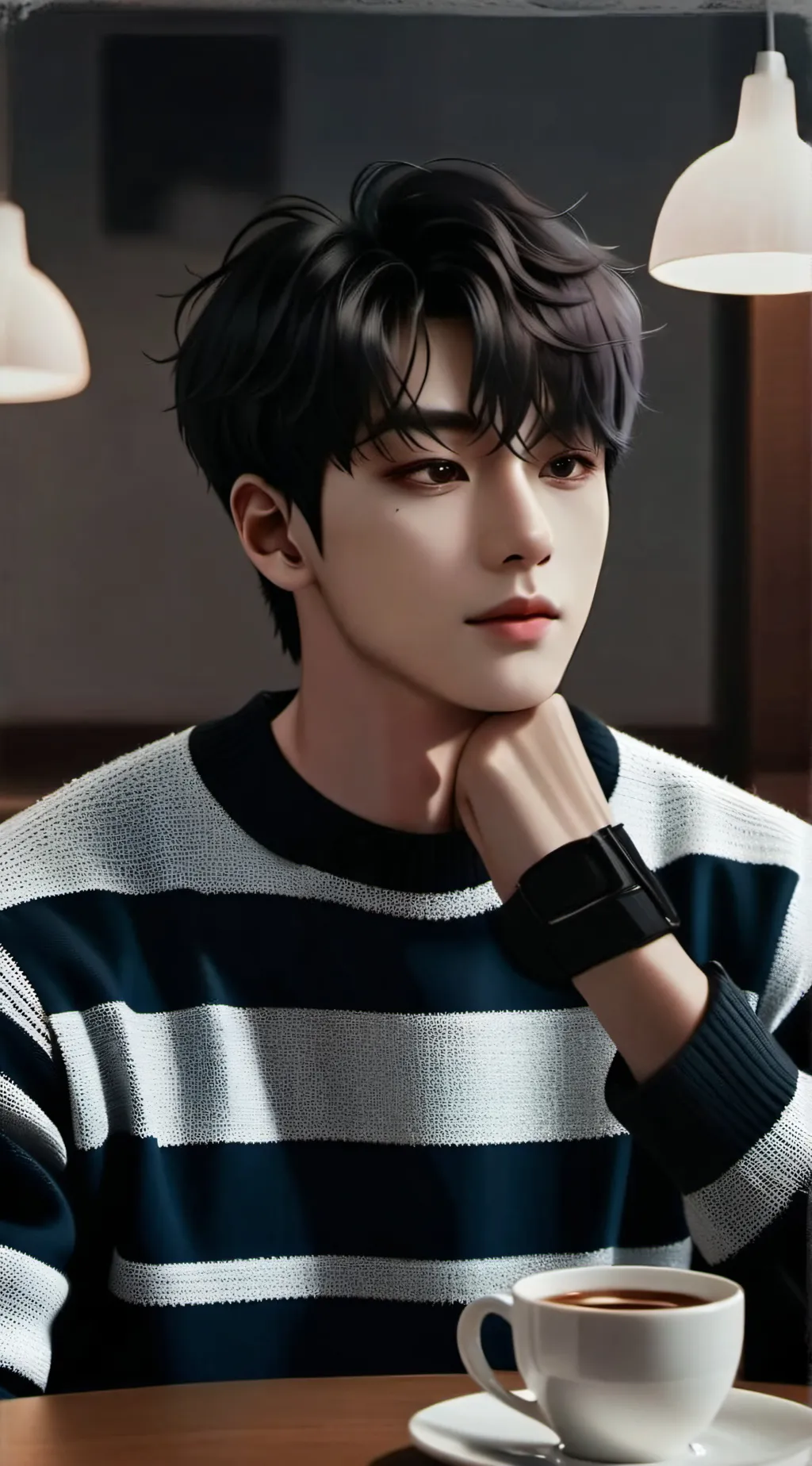 ai character: Jeon Jungkook background