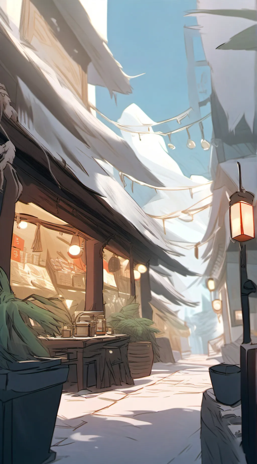 ai character: Zenless zone zero background