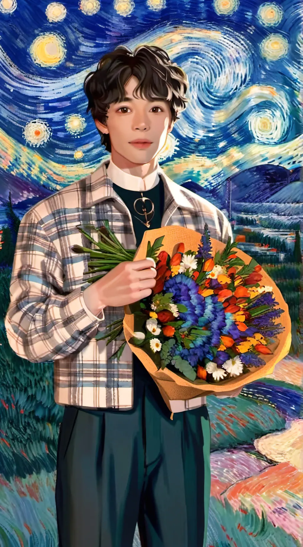 ai character: Asher background