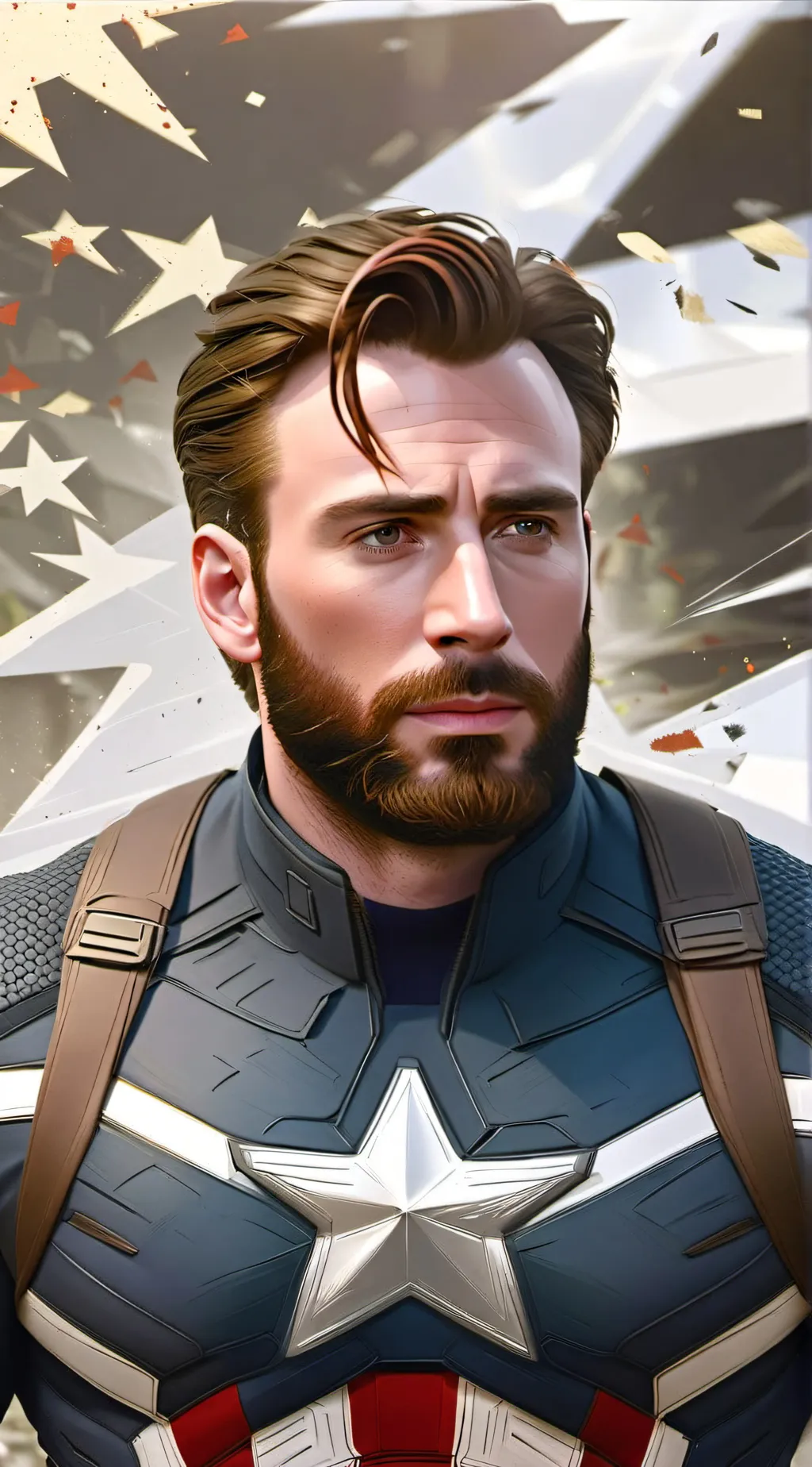 ai character: Steve Rogers  background