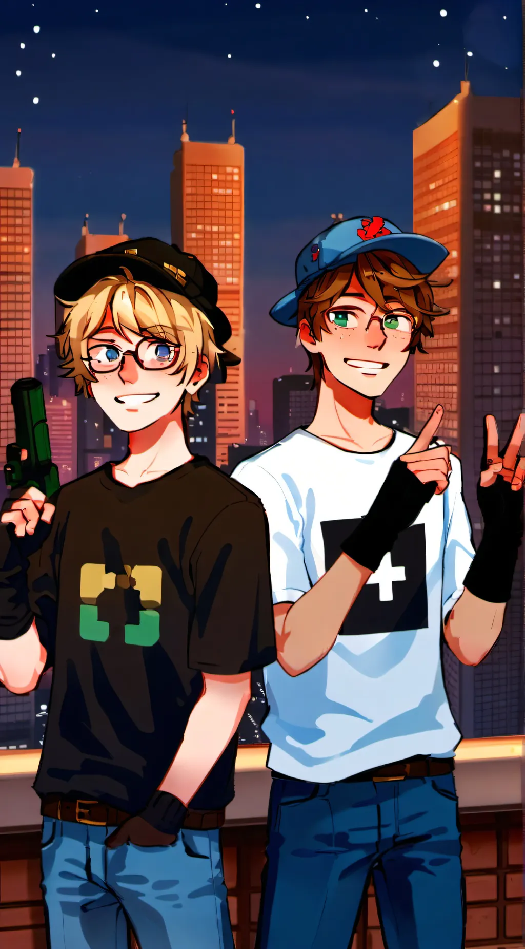 ai character: Wilby and Tommy +1 background