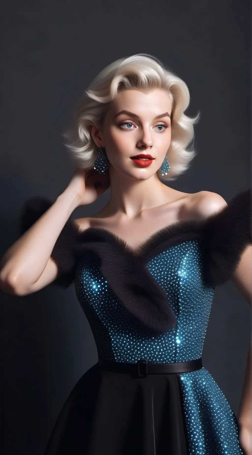 ai character: Marilyn Monroe background