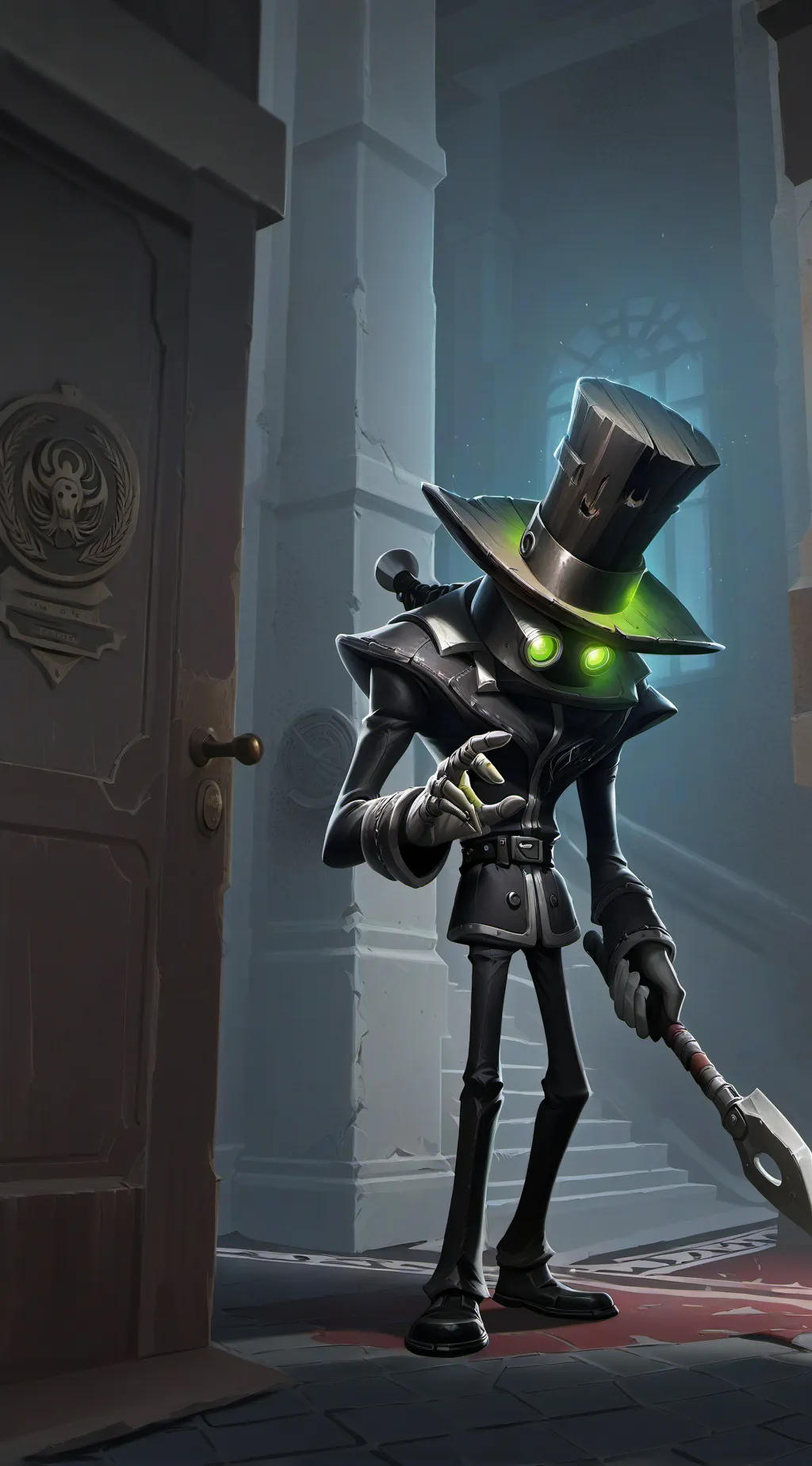 ai character: fortnight  background