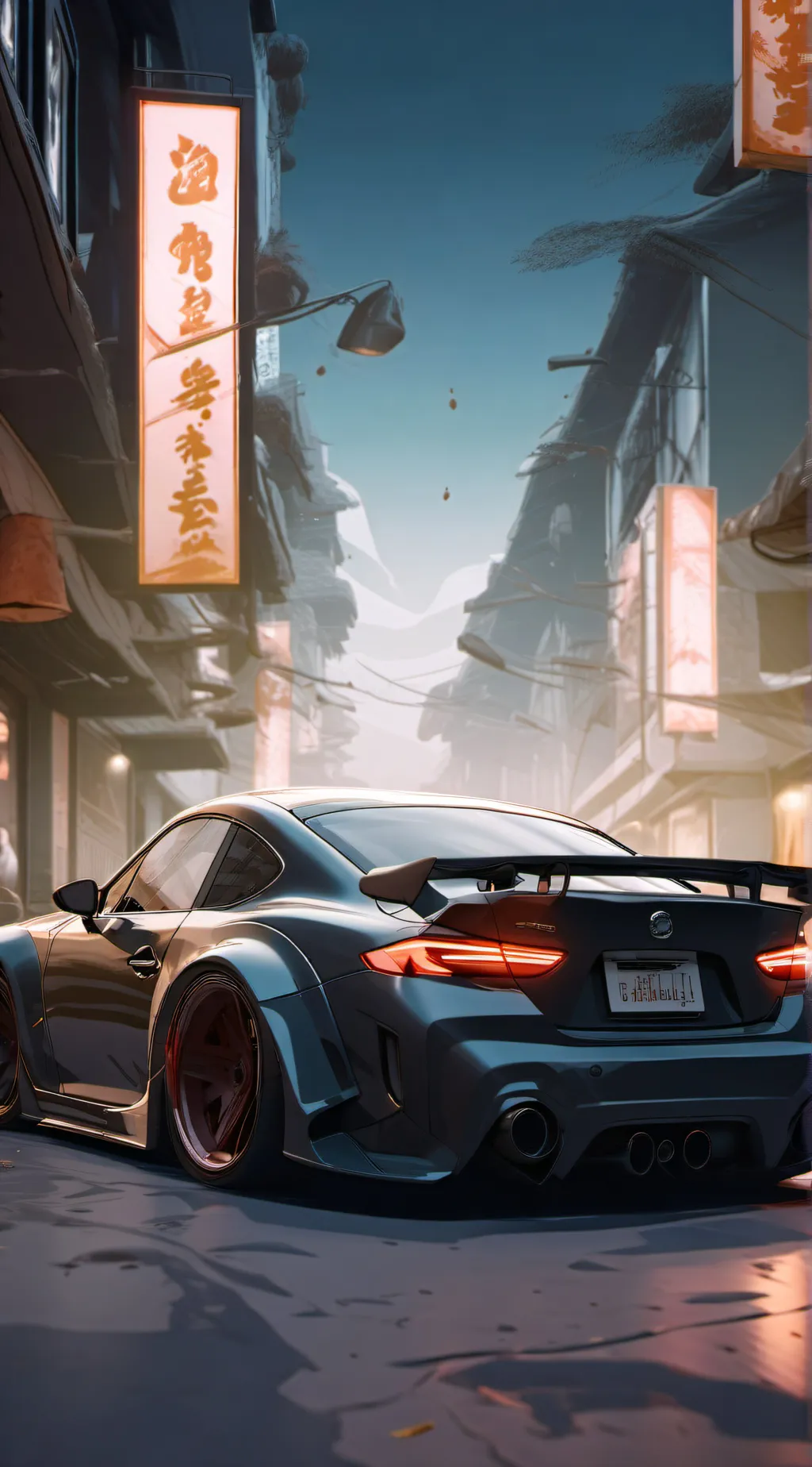 ai character: F&F Tokyo Drift background