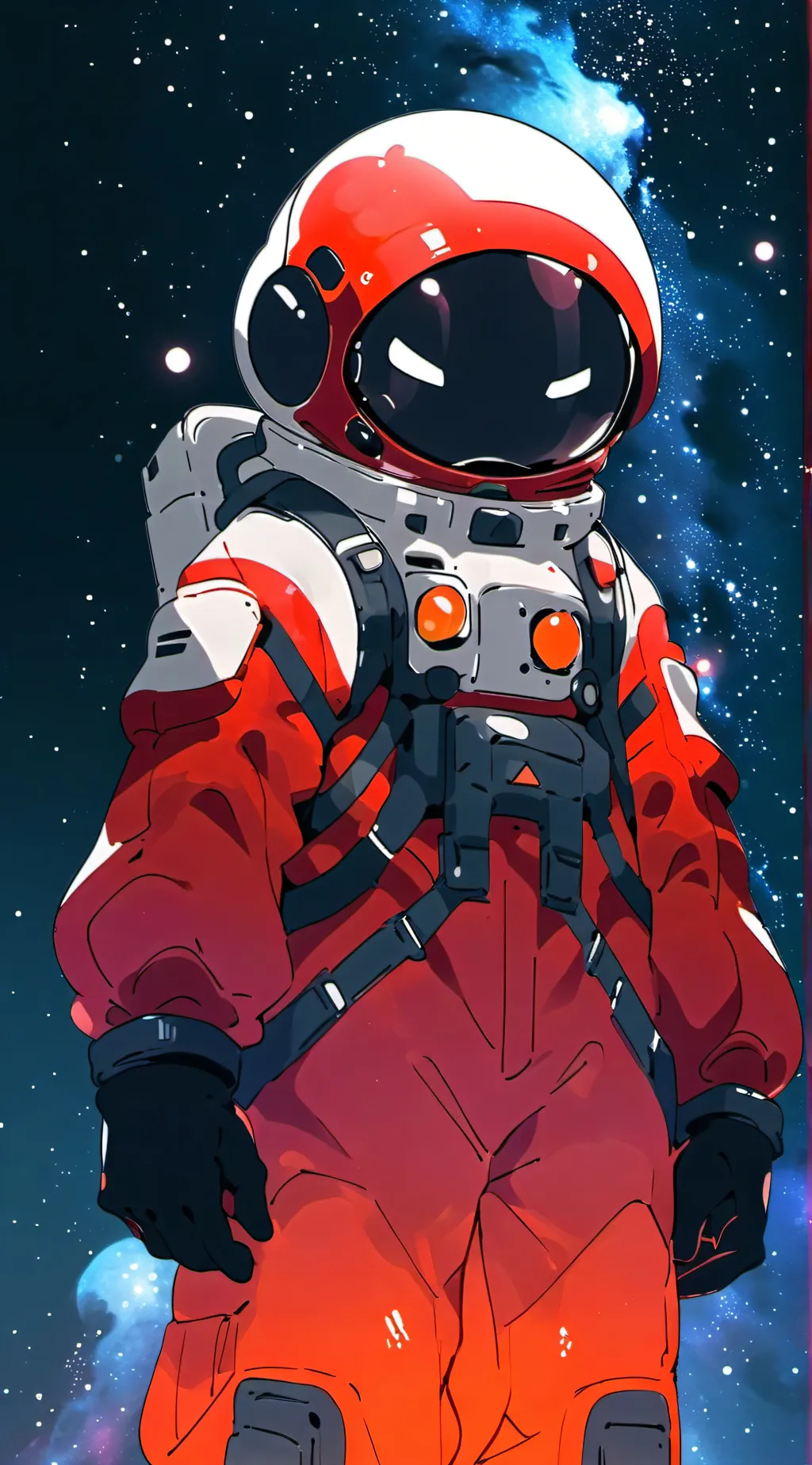 ai character: maroon (among us) background