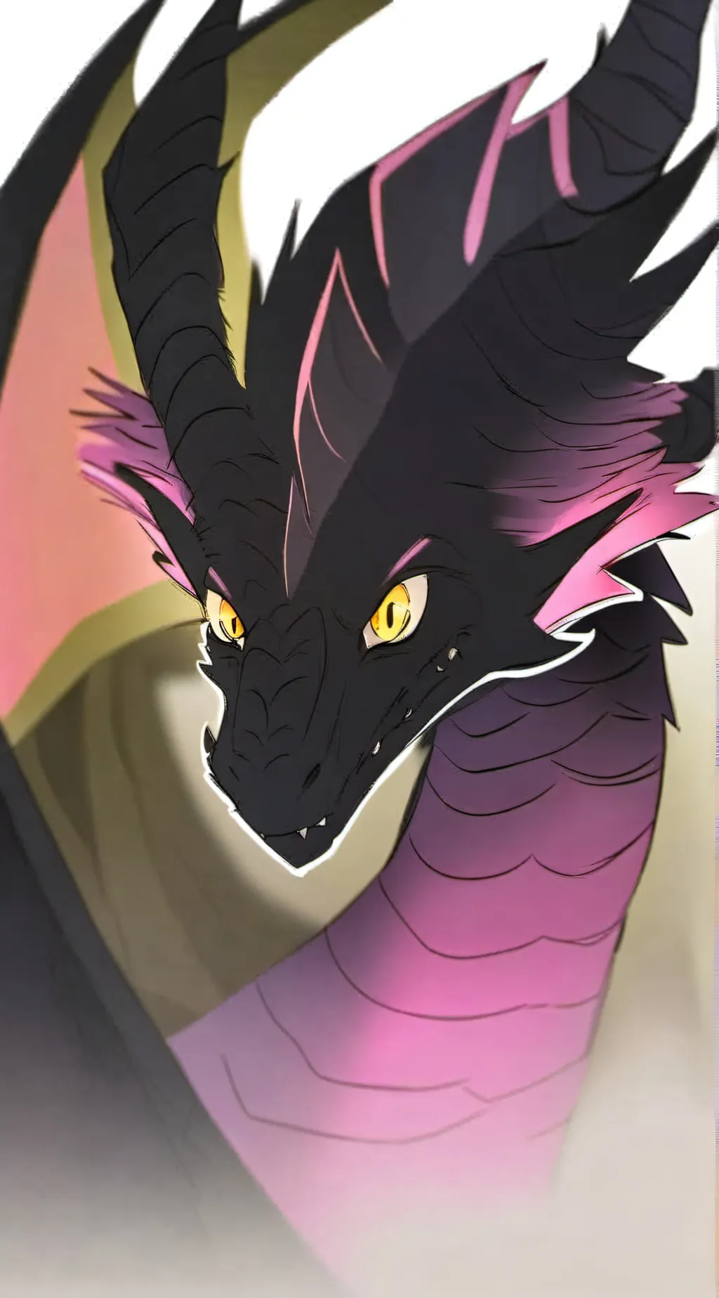 ai character: darck background