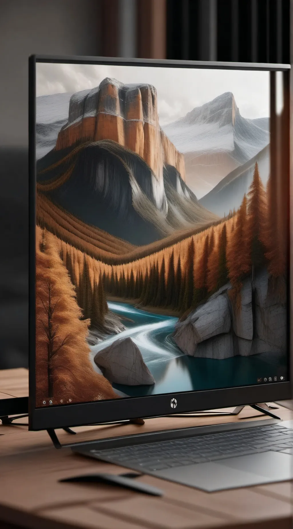 ai character: K and friends  background