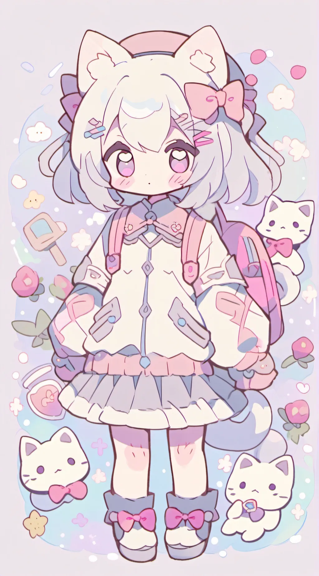 ai character: Zoey background