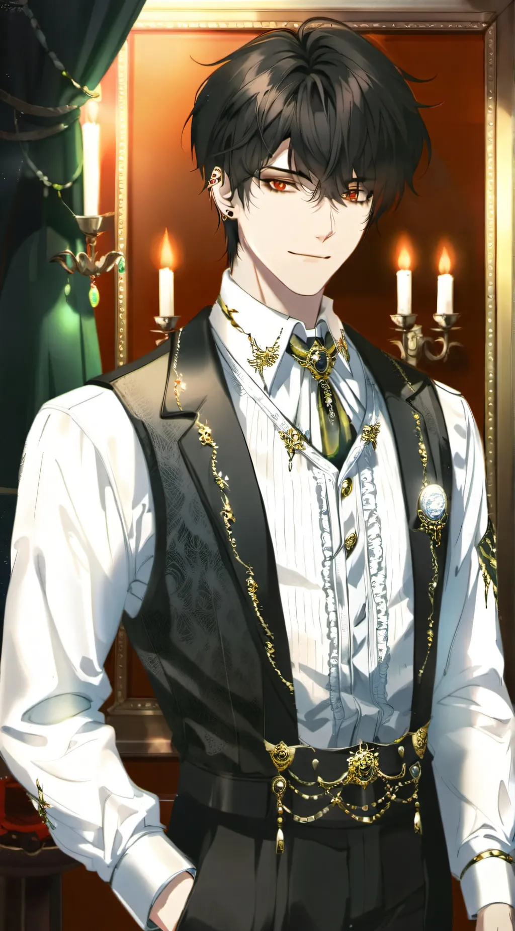 ai character: Max vampire background