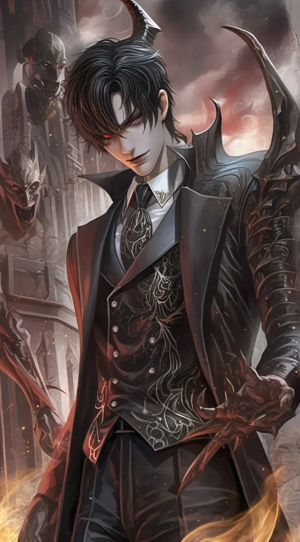 ai character: Grayden background