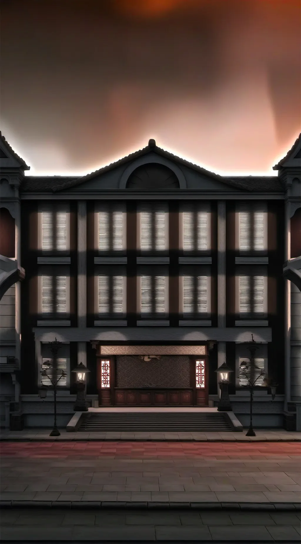 ai character: Backrooms background