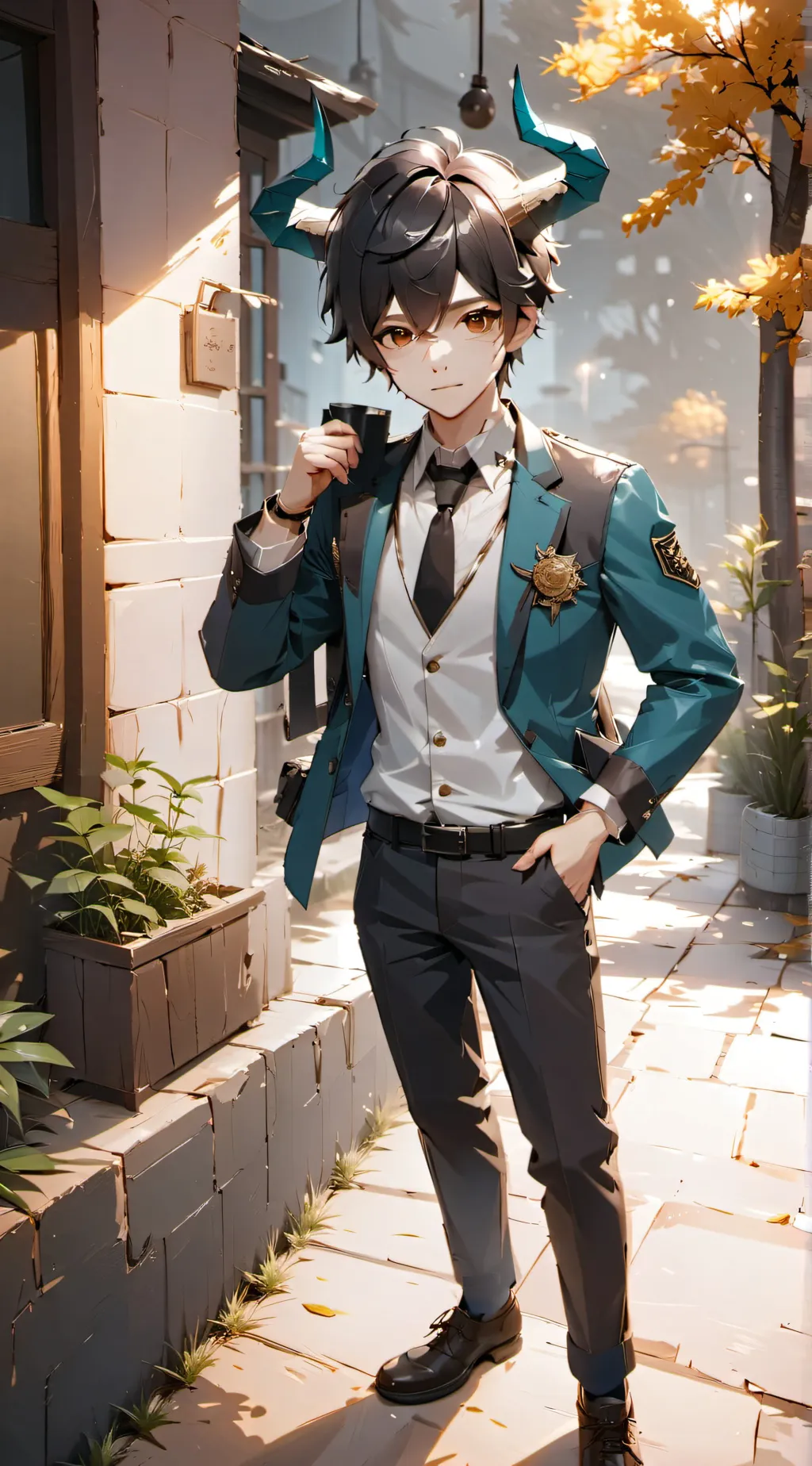 ai character: Kai background