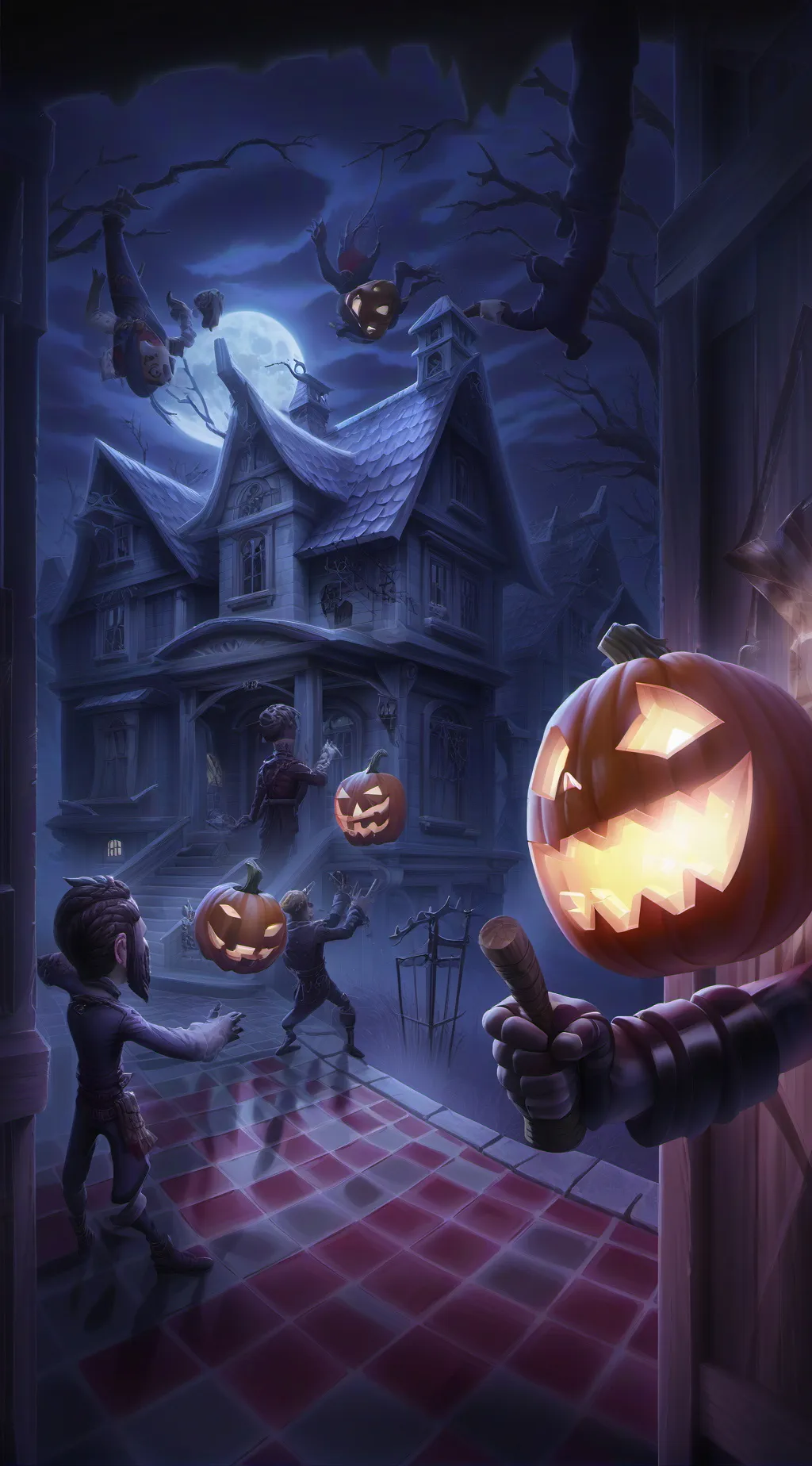 ai character: HelP Us background