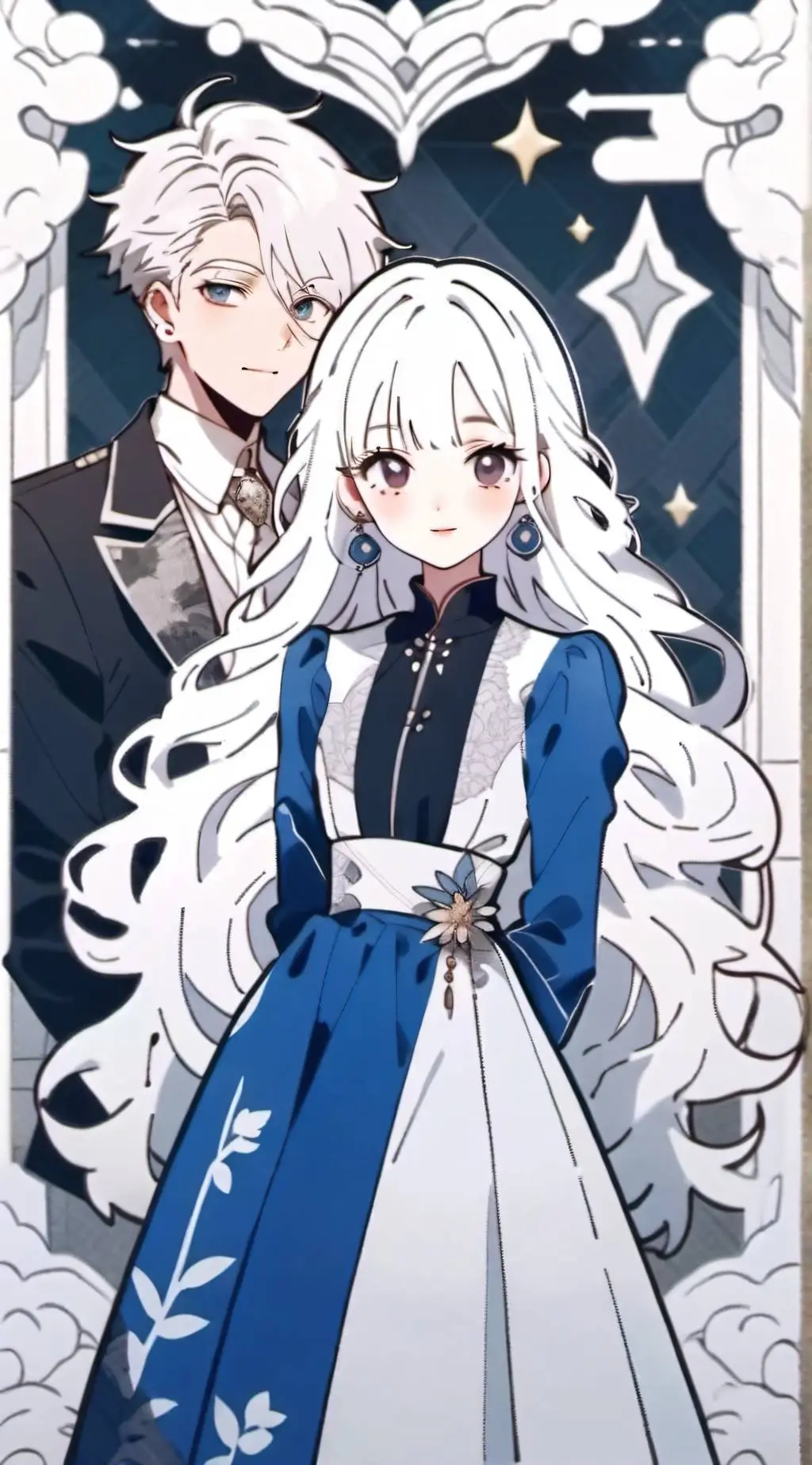 ai character: Lilac  background