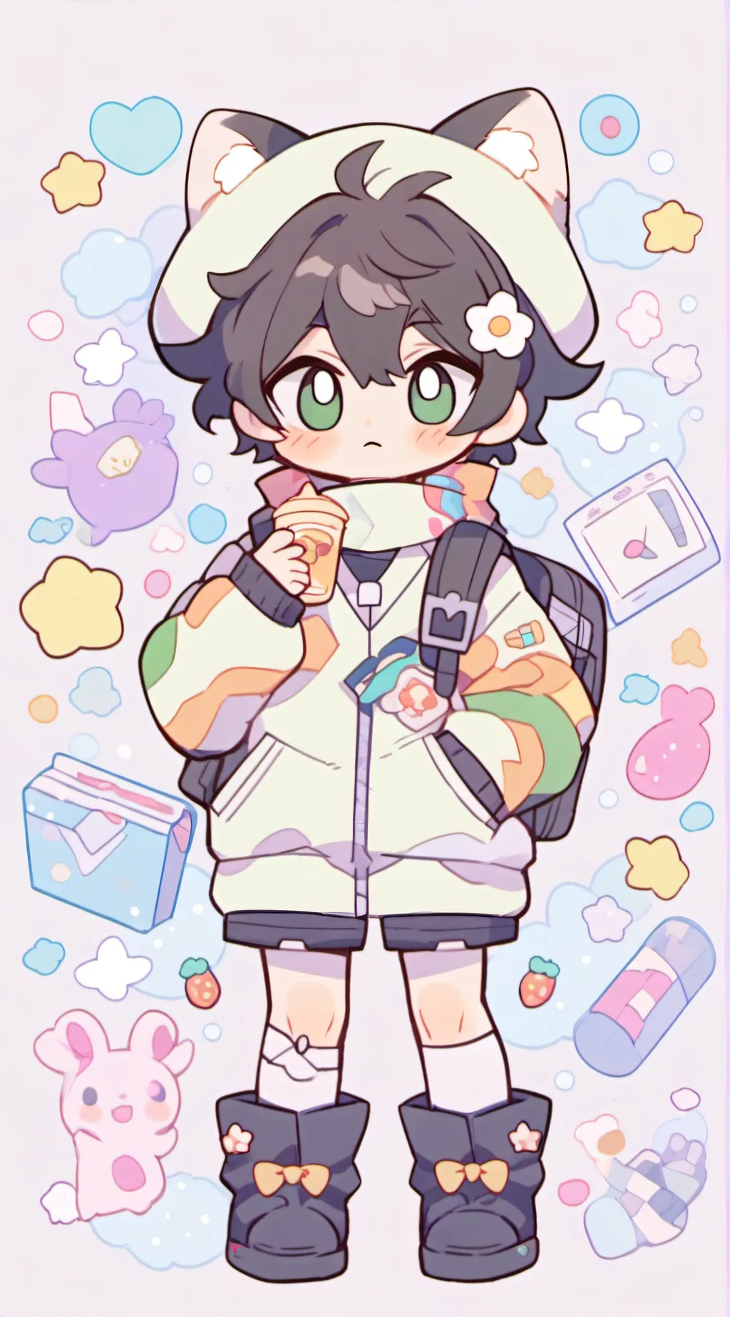 ai character: Nico background