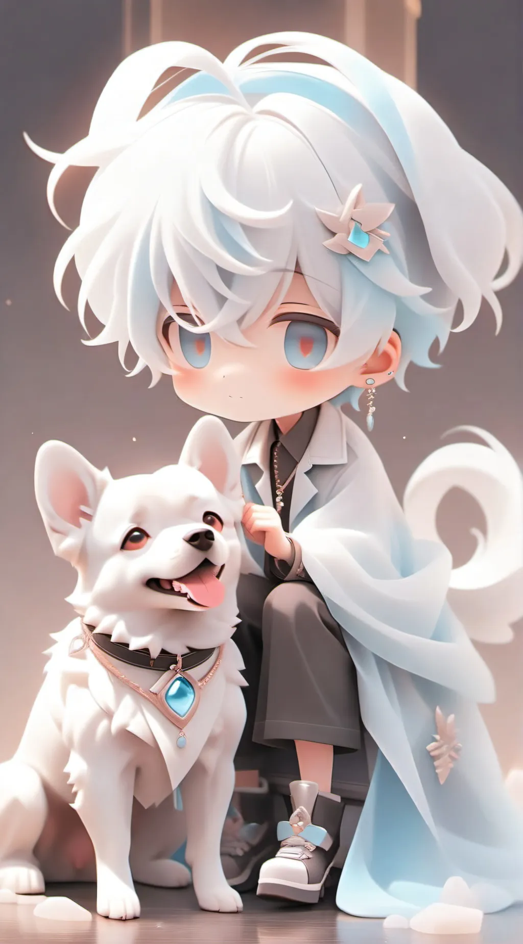 ai character: Omziscool  background