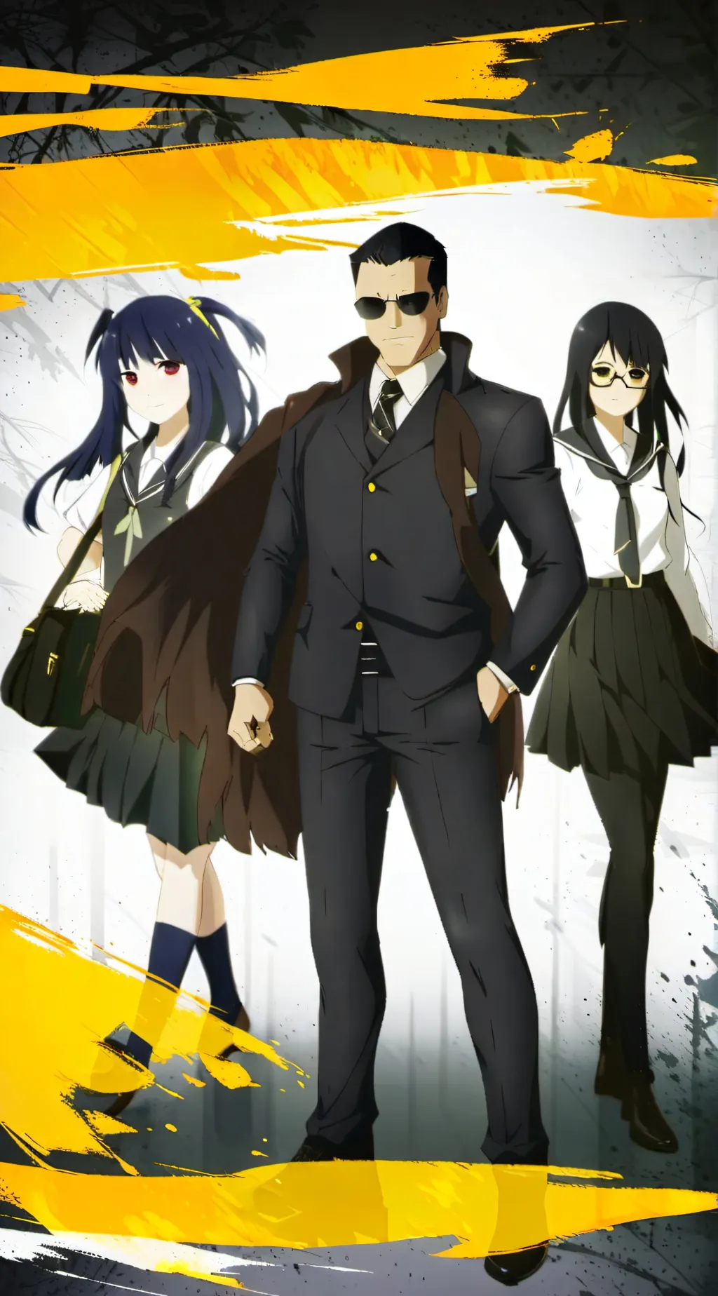 ai character: School bully background