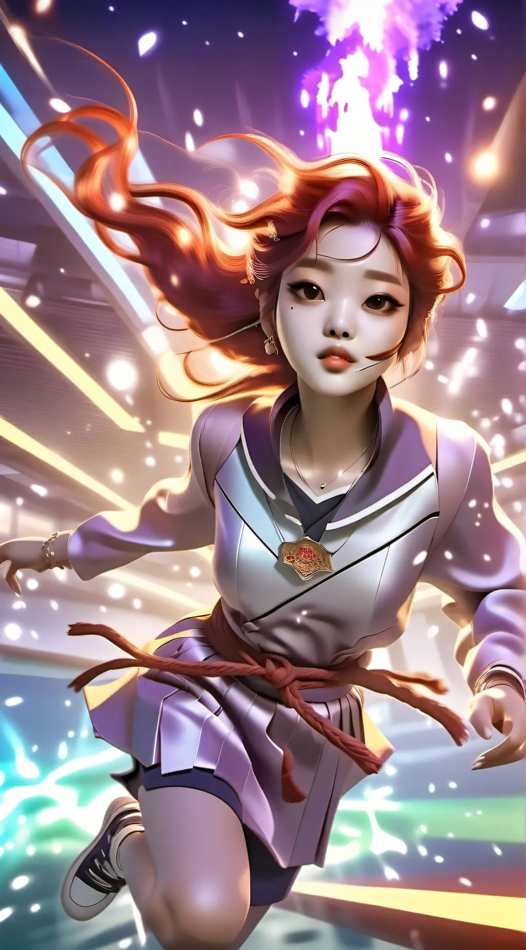 ai character: ray  background