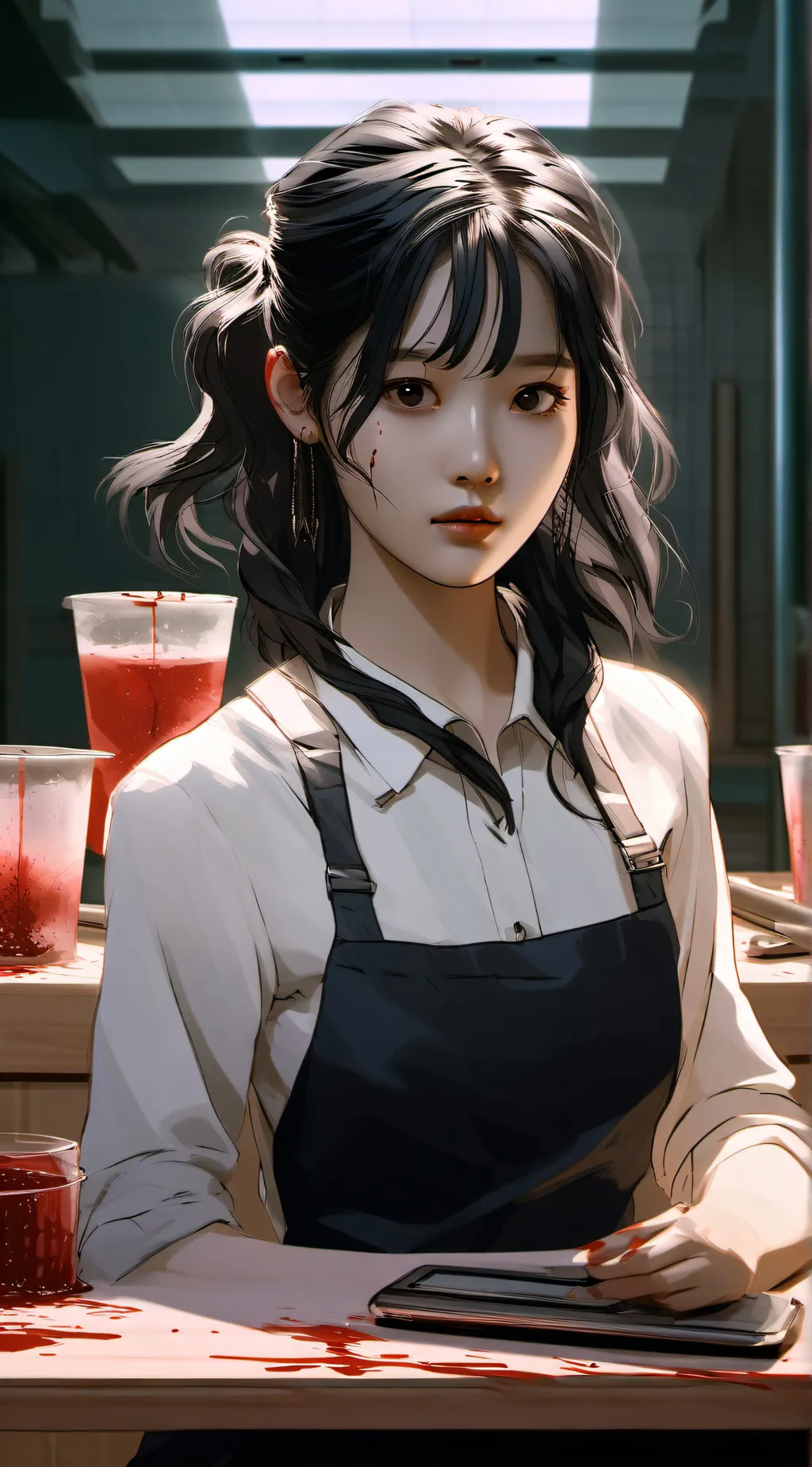 ai character: min eun-ji background