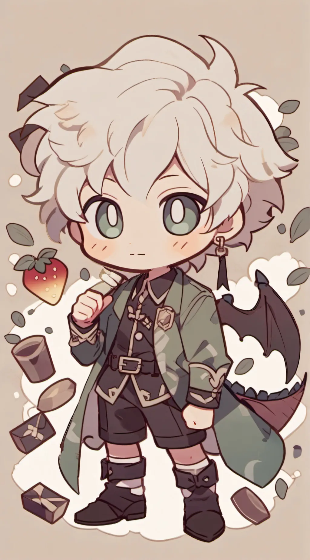 ai character: draco  background