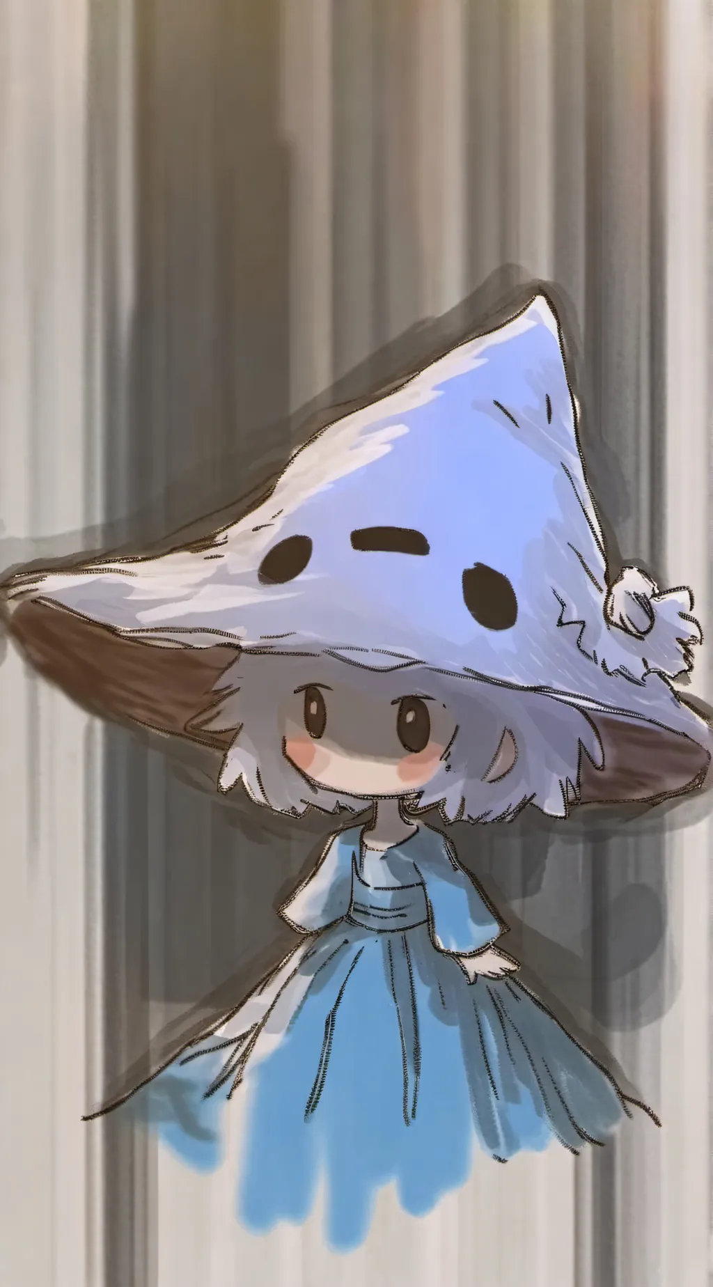 ai character: Reincarnated as 🍄  background