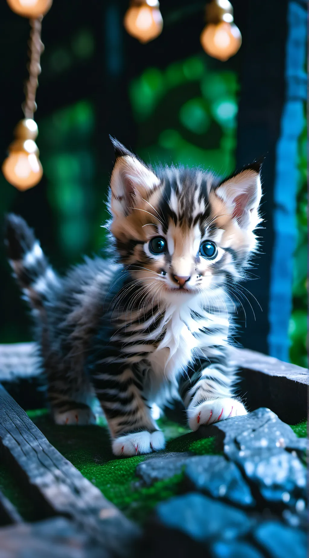 ai character: cookie background