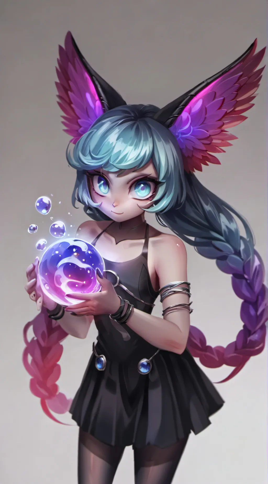 ai character: cherry blossom  background