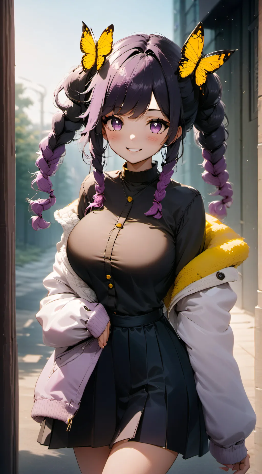 ai character: kanae kōcho background