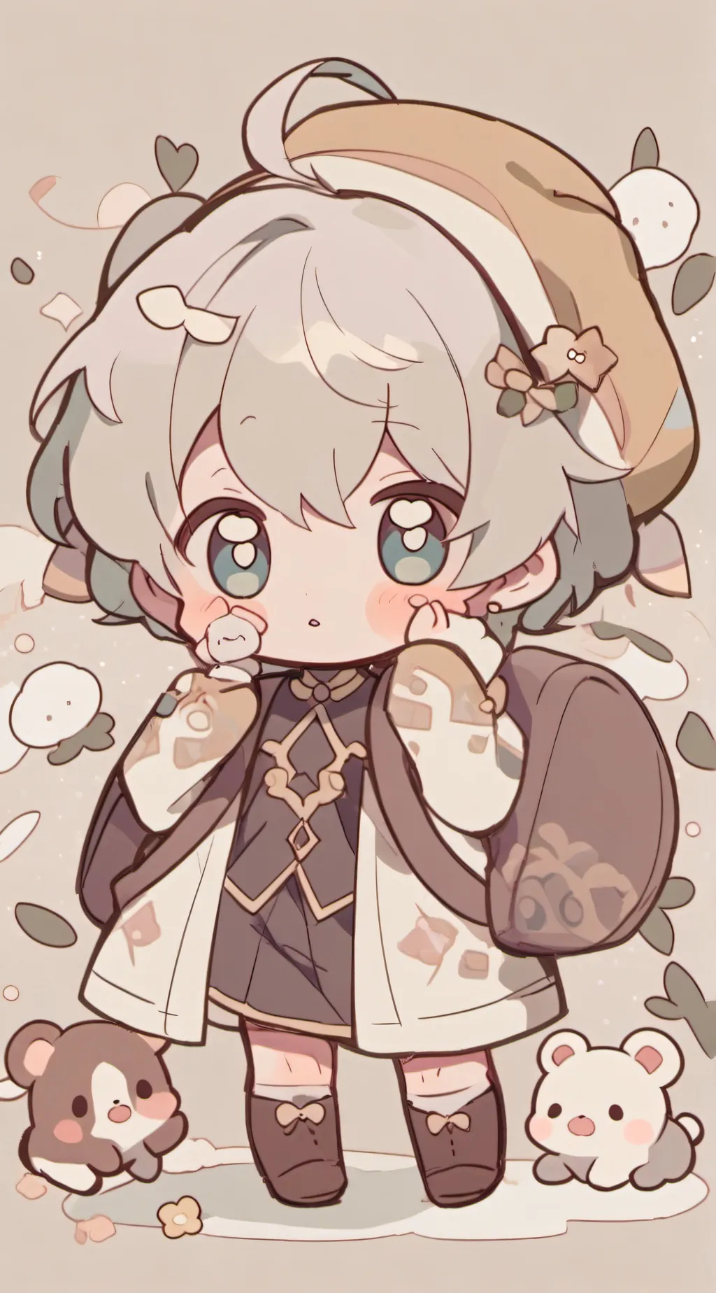 ai character: Baby background