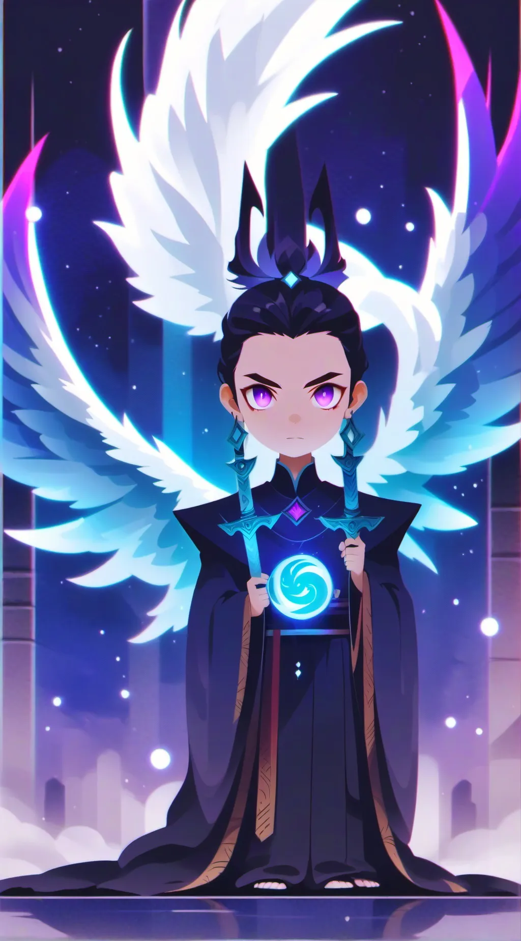 ai character: Astra background