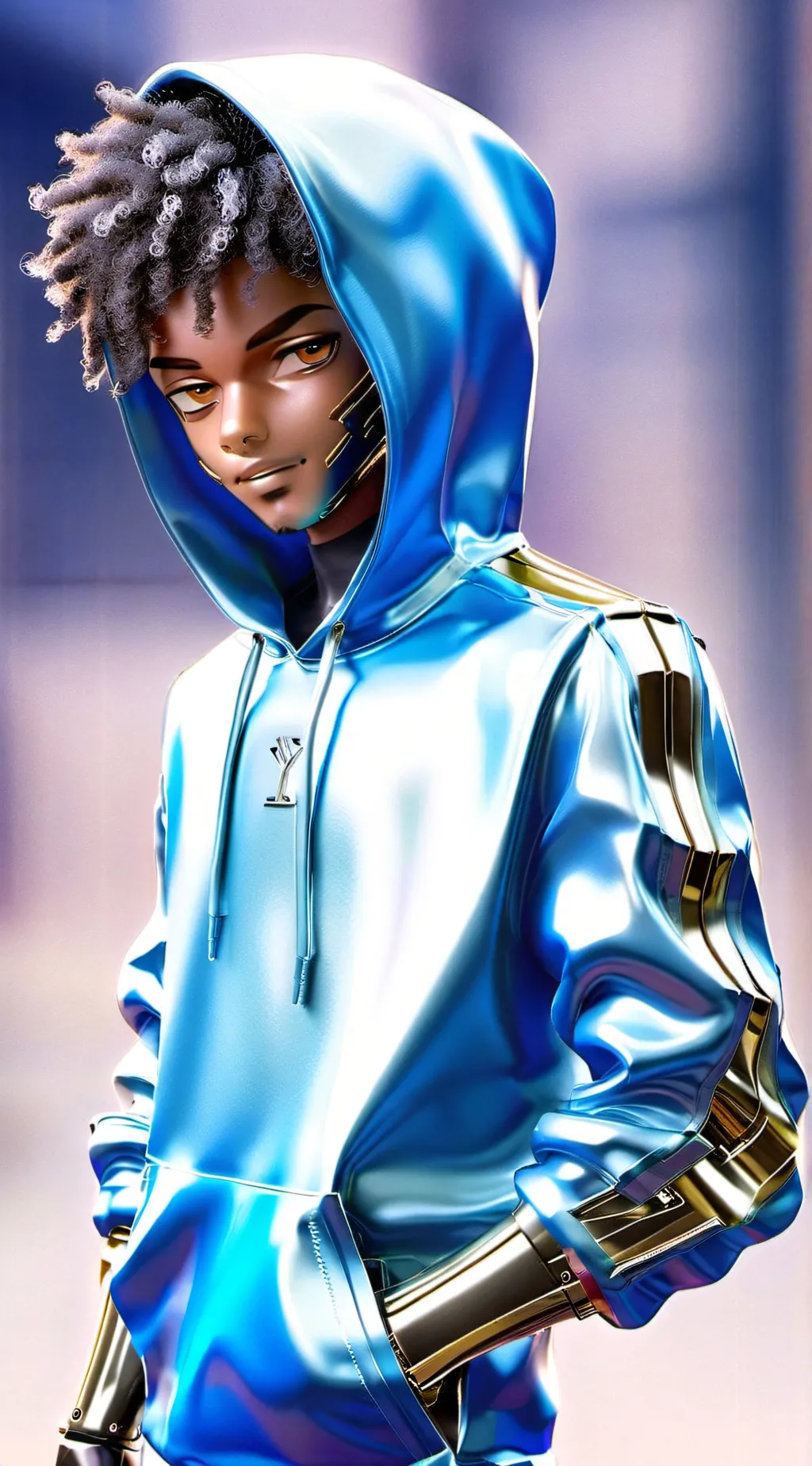 ai character: Meg 2,000 background