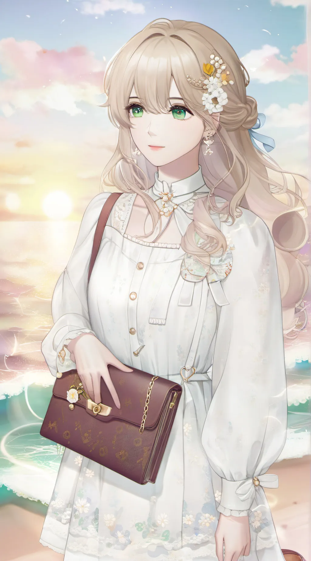 ai character: Serenity background
