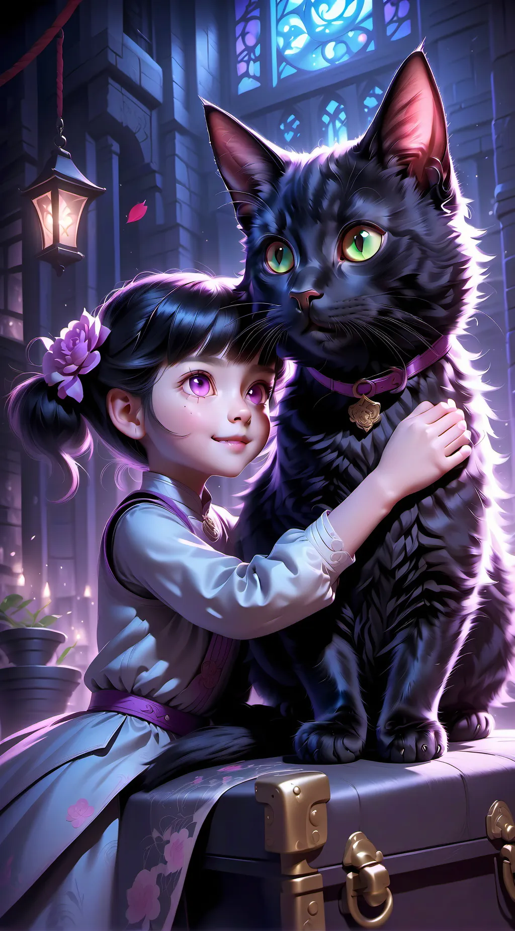 Talkie AI - Chat with lucky cat & lili