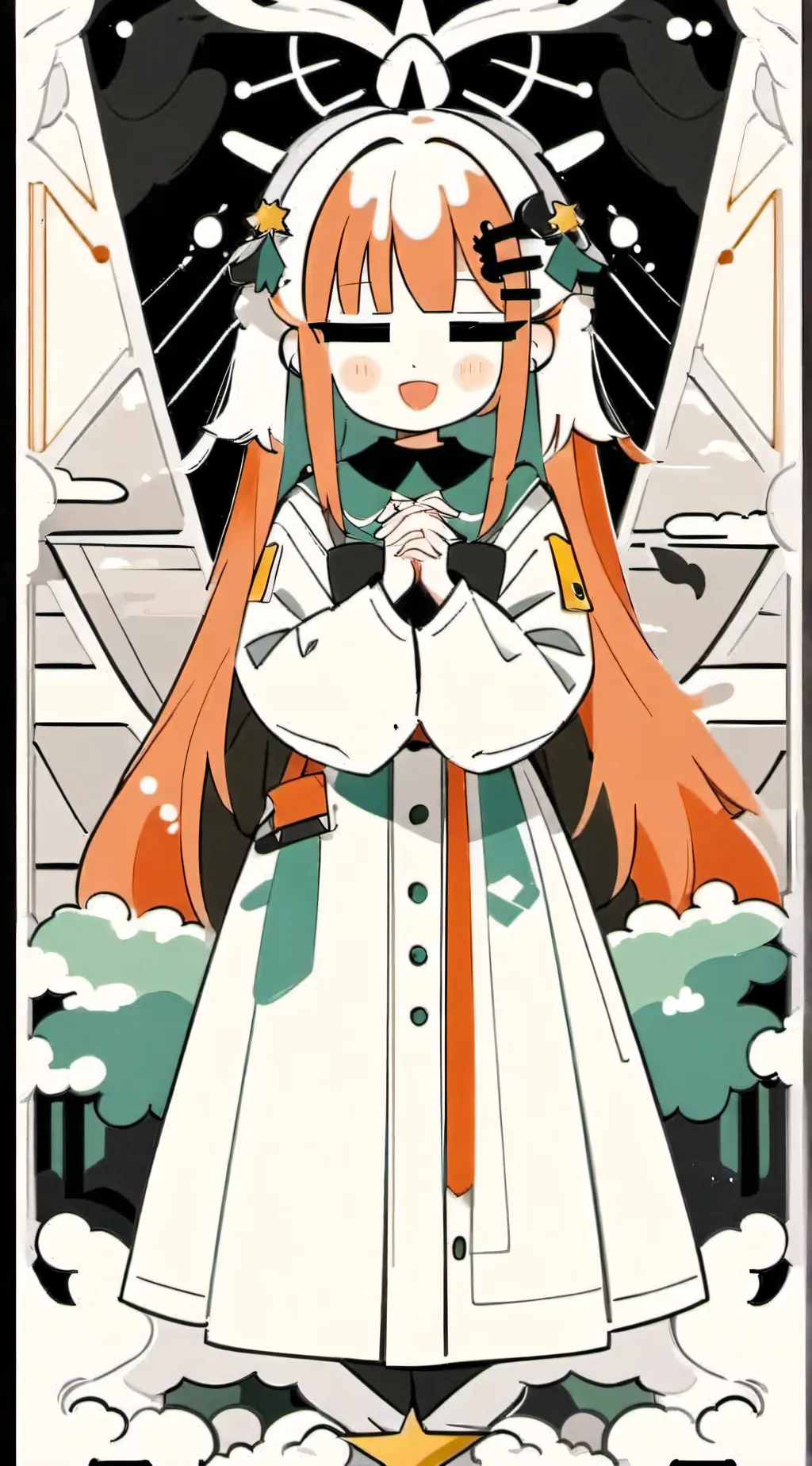 ai character: Emily! :3 background